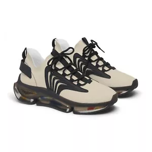Women's Beige Mesh Sneakers - Picture 1 of 13