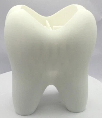 МИЛЫЙ!!!  Держатель для зубной щетки в форме зуба с 3D-печатью - Изображение 1 из 3