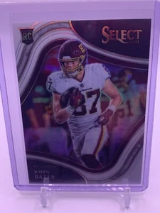 2021 Panini Select Field Level White Prizm /35 John Bates #393 Rookie RC - Picture 1 of 2
