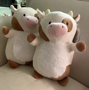 1- Squishmallow Ronnie the Cow 14" Hug Mees HugMee Plush NWT *LAST ONE* SALE - Picture 1 of 4