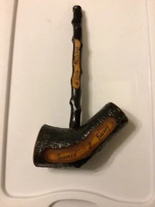 Vintage Irish Blarney Shillelagh Fighting Stick Hammer Mallet Blackthorn 13.5" - Picture 1 of 7