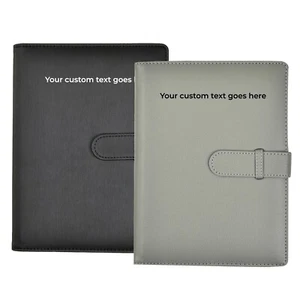Personalised Text A5 Presentation Document File Folder with 36 Pockets -72 Sides - Picture 1 of 13