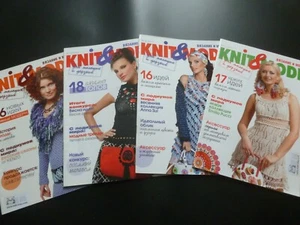 4 issues KNIT & MODE (Russian magazine) 2010 - 2011 - Crochet / Knitting - Picture 1 of 21