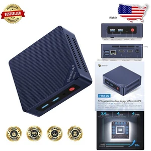 Sleek Mini PC with 4K Support, 16GB RAM & 500GB SSD – Ideal for Home & Office - Picture 1 of 10