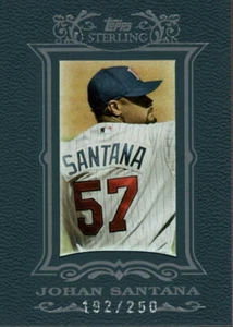 2007 Topps Sterling #89 Johan Santana #/250 BX 1 YY - Picture 1 of 1