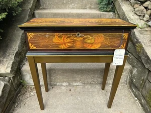 Charge of the Scots Greys 1815 Berber Box on Stand, Signed, Original Tag. - Picture 1 of 20