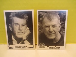 Booksmith Author Trading Cards set of two THOM GUNN #s 40 + 360 - Picture 1 of 6
