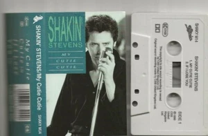 SHAKIN' STEVENS MY CUTIE CUTIE VERY RARE UK CASSETTE SINGLE - Picture 1 of 2