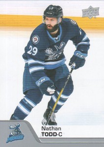 2020-21 Upper Deck AHL Hockey # 2 Nathan Todd
