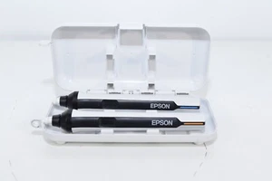 Epson Easy Interactive Pen Orange & Blue Pens with Case - ELPPN05 - Picture 1 of 9