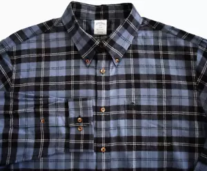 NEU BROOKS BROTHERS REGENT FIT 100% BAUMWOLLE Flanell Langarm Hemd XXL/2XL - Bild 1 von 17