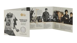 ~Simply Coins~ 2019 SHERLOCK HOLMES 50 PENCE ROYAL MINT PACK BRAND NEW UNOPENED - Picture 1 of 4