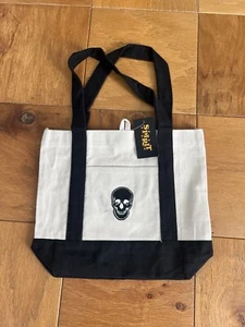 Mini borsa tote Halloween esclusiva Skull Trader Joes stile Spirit Halloween 2024 - Foto 1 di 2