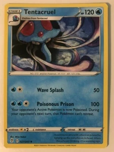 Pokemon Evolving Skies Tentacruel 27/203 casi nuevo/m  - Imagen 1 de 1