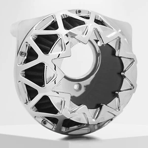 Cross Air filters for harley Road King FLHR FLHT 08-16 air cleaner softail 16-17 - Picture 1 of 8