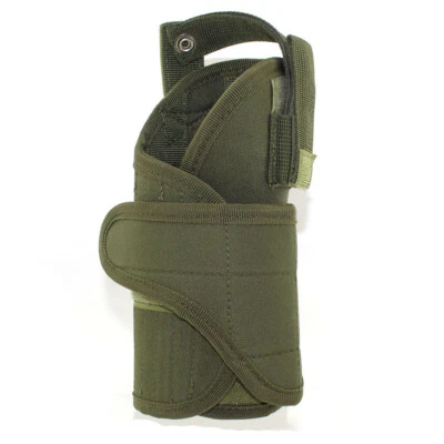Universal Pistol Holster Molle Adjustable Tactical Right Hand Gun Holster Pouch - Image 1 of 4