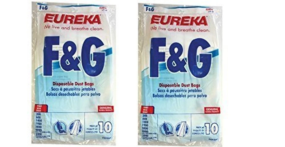 Genuine Eureka F&G Vacuum Bag 54924B - (2 packs of 10 = 20 bags) - Image 1 of 1