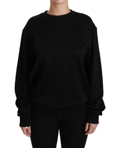 Dolce & Gabbana Dolce Gabbana TSH4422 Black Crew Neck Sweater Women - Picture 1 of 6