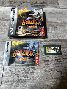 Godzilla: Domination (Nintendo Game Boy Advance, GBA 2002) With Manual - Picture 1 of 13