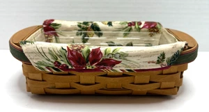 LONGABERGER 2006 Holiday Helper Small Loaf  Basket - Picture 1 of 6