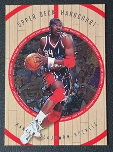1998 Upper Deck Hardcourt Hakeem Olajuwon #46-C Houston Rockets  - Bild 1 von 2