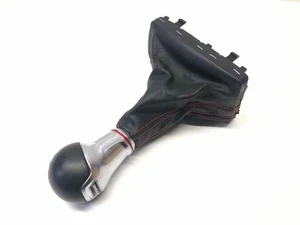 2015-2019 Audi S3 Automatic Shifter Knob w/ Boot Black Leather ------ 8V1713139N - Foto 1 di 4