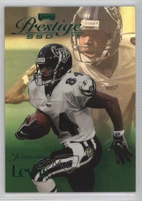 1999 Playoff Prestige SSD Spectrum Green /500 Jermaine Lewis #B011 - Image 1 of 2