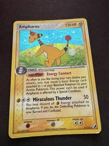 Ampharos 1/115 - Unseen Forces - Pokemon Karte TCG Holo - Bild 1 von 3