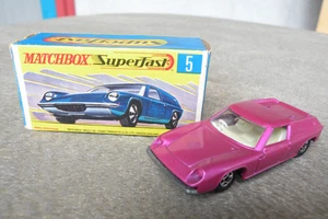 Matchbox #5 Lotus Europa Superfast in Box - Picture 1 of 13