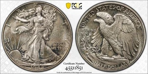 1942 Walking Liberty Half Dollar PCGS PR66 ***SELTENE ORIGINAL PROOF MÜNZE*** - Bild 1 von 5