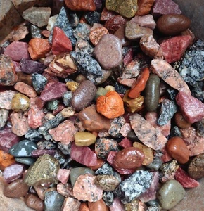 5 lbs Natural  Aquarium Fish Tank Gravel, Pebbles color stones - Picture 1 of 4