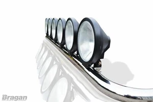 Dachträger + Spotlampen für DAF XF 105 SuperSpace Cab CHROM Edelstahl LKW - Bild 1 von 12
