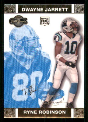 2007 Topps Co-Signers Gold Blue #94A Ryne Robinson/Dwayne Jarrett /349 - Image 1 of 2