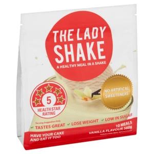 The Lady Shake Vanilla 560g 10 Serves - Free Shipping - Picture 1 of 1