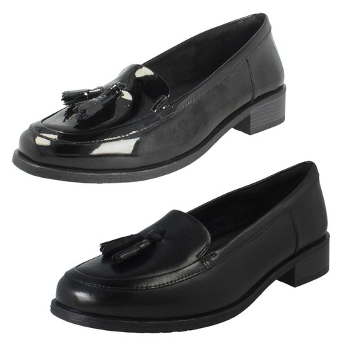 Scarpe Da Donna Clarks Slip On Loafer Con Dettagli A Frange Havisham Edge