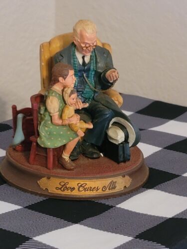 norman rockwell figurines lot