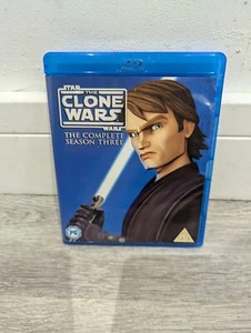 Star Wars - Clone Wars - Series 3 (Blu-ray, 2011) Free UK Postage - Picture 1 of 5