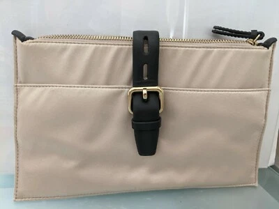 BOLSO CLUTCH JAEGER LONDON DAMAS CUERO SATINADO RIBETE 26X16 CM PRECIOSO COMO NUEVO Foto 1 de 4
