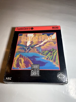 Dragon Spirit (TurboGrafx-16, 1989) Namco Brand New Sealed NEC Graphics TG16 - Image 1 of 4
