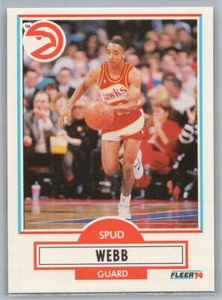 1990-91 Fleer - Spud Webb #5 - Picture 1 of 2