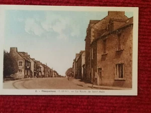 CPA 35 PLEUGUENEUC - La Route de Saint-Malo - Imagen 1 de 2