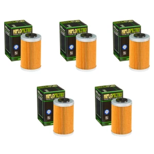 Hiflofiltro HF655 Oil Filter 5 Pack KTM 250 XCF-W 4-Stroke, 250 XC-F - Picture 1 of 2