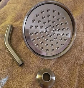 American Standard Rumson Replacement Part Shower Head Brushed Nickel - New - Picture 1 of 3