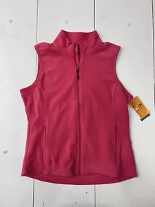 C9 Champion Womens Pink Fleece Fullzip Vest Size XL - Picture 1 of 6