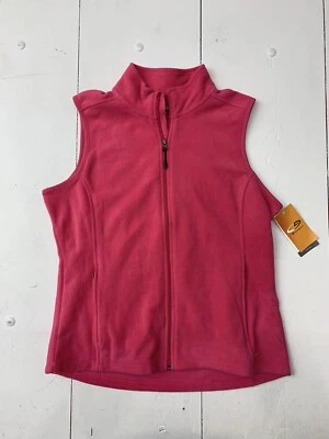 C9 Champion Womens Pink Fleece Fullzip Vest Size XL - Image 1 of 4