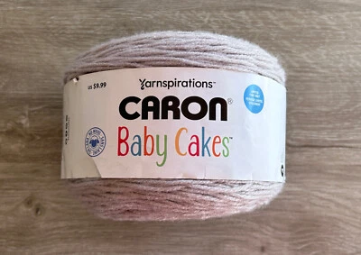 Yarnspirations Caron Baby Cakes Soft Summer Stripes Gray Owl 69002 8.5 oz READ - Image 1 of 4