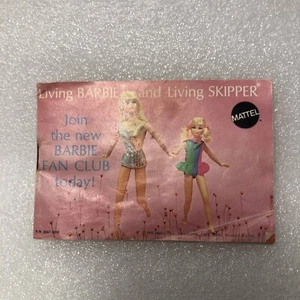 Mattel Barbie Doll Mini Catalog 1970 Living Skipper Booklet Fan Club Vintage - Bild 1 von 14