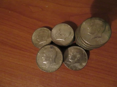 1965-69 KENNEDY HALF DOLLAR 40% SILVER 50 CENT 43 COIN BULK LOT Cover