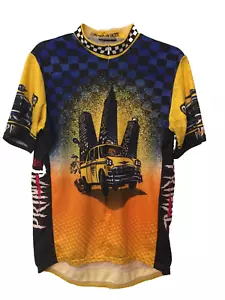 Primal Wear Attack C On Duty Radtrikot Bike Shirt 40 Brust 3/4 Reißverschluss blau - Bild 1 von 3