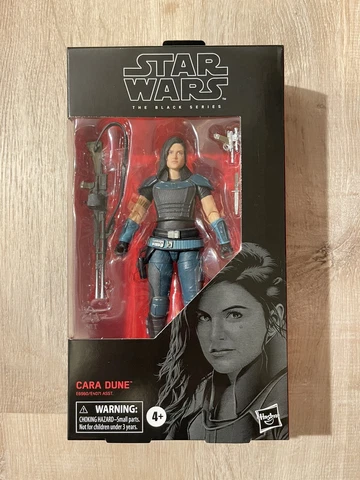 Star Wars The Black Series The Mandalorian Cara Dune 101 Rare Figure 6” MIB New Cover